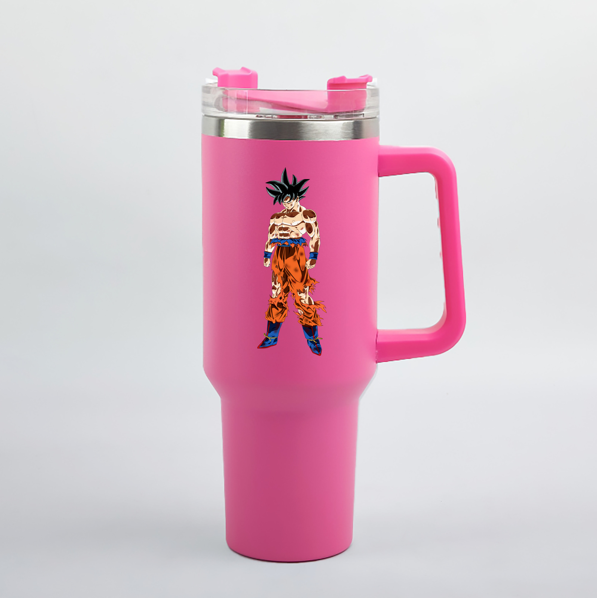 （画像用） ドラゴンボール 孫悟空（そん ごくう）Son Goku カカロット DRAGON BALL Kakarotto 1200mL車用タンブラー（カラープリント）